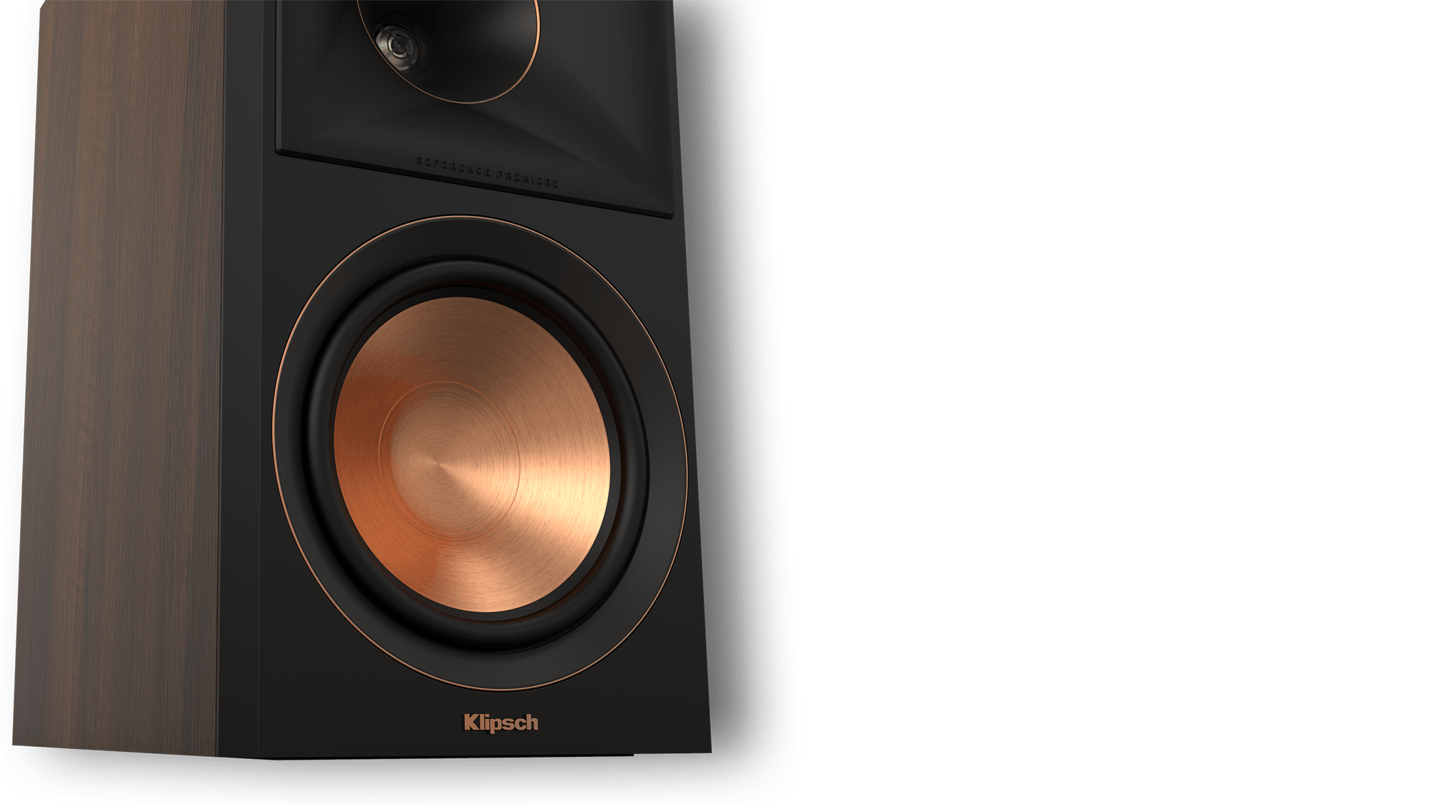 RP 600 M II closeup of all new cerametallic woofer